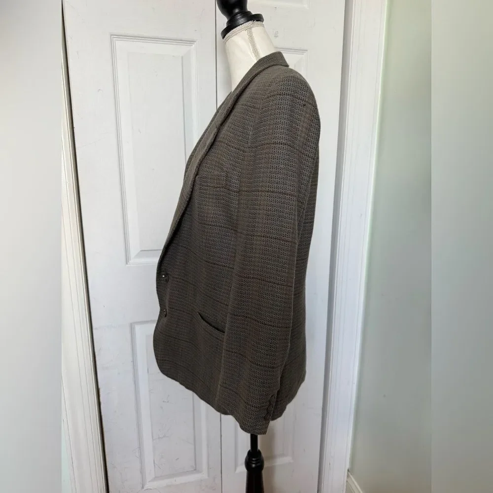 Vintage Mani by Giorgio Armani Suit Jacket Blazer Office Business Casual Classic